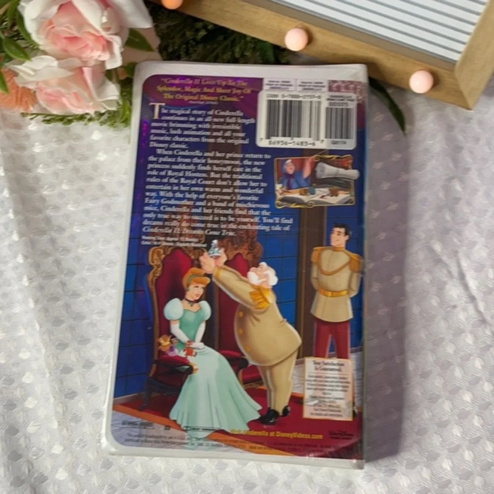 Disney Cinderella II: Dreams Come True (VHS, 2002) New Factory Sealed